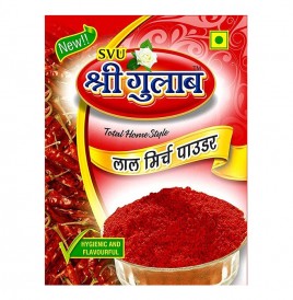 Shree Gulab Red Chilly Powder (Lal Mirch)  Box  50 grams